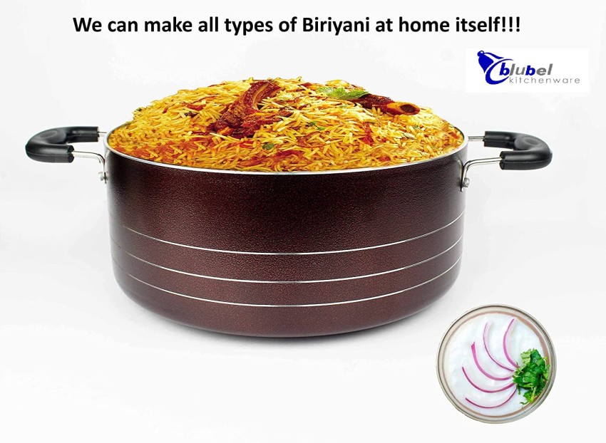 Buy Fizler 12 Litre Biryani Pot Aluminium Nonstick At Best Price