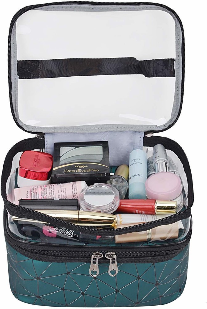 ELITEHOME Travel Makeup Organizer Bag Toiletry Kits Cosmetic Pouch