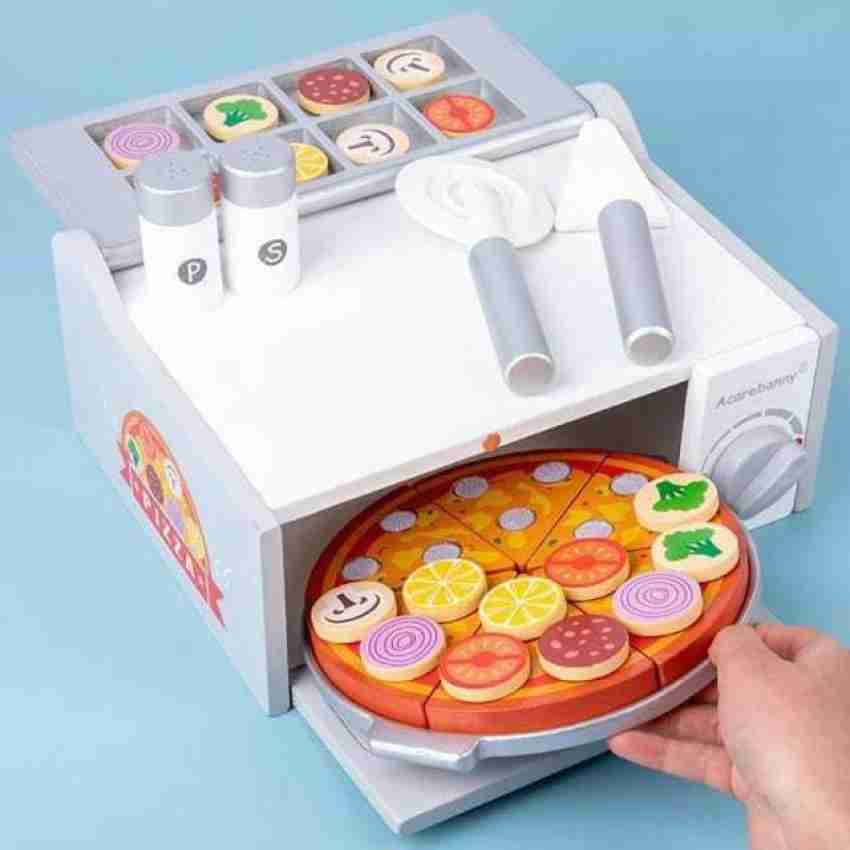 11 Piece Pizza Set for Kids; Play Food Toy Set; Great for a Pretend Pizza  Party; Fast Food Cooking and Cutting Play Set Toy.