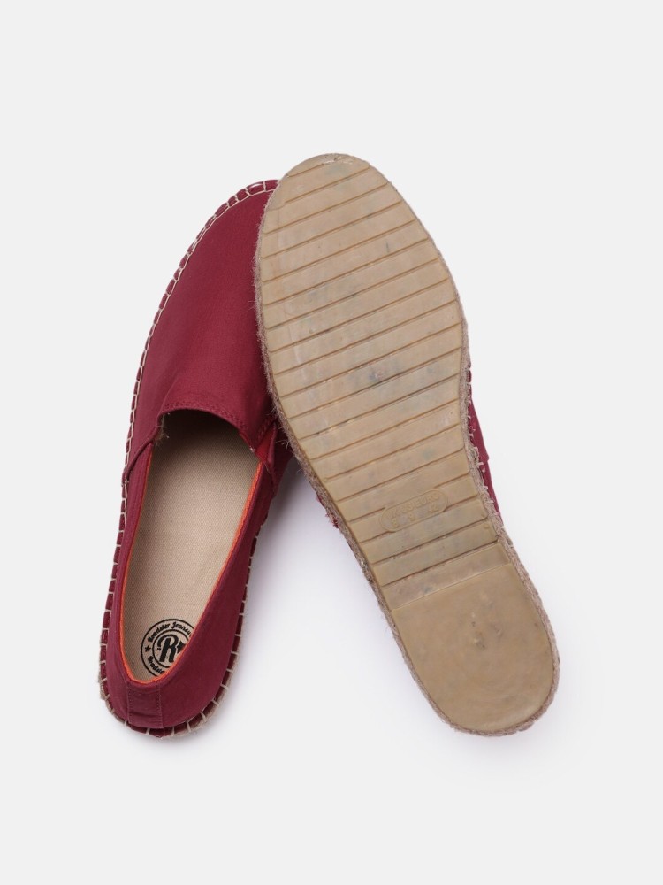 Maroon espadrilles 2024