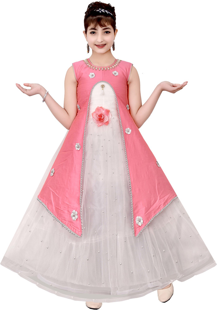 Party wear dress for 2025 girl for 11 year