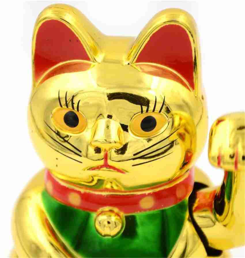 VibeX Feng Shui Waving Cat Maneki Neko Lucky Cat Decorative Showpiece - 11  cm Price in India - Buy VibeX Feng Shui Waving Cat Maneki Neko Lucky Cat  Decorative Showpiece - 11