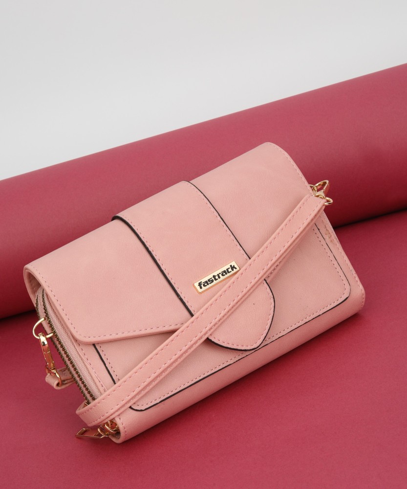 Fastrack pink sling online bag