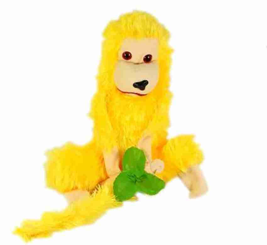 nitu Yellow Hanging Monkey Bandar Ape Gorilla Soft Stuffed Animal 