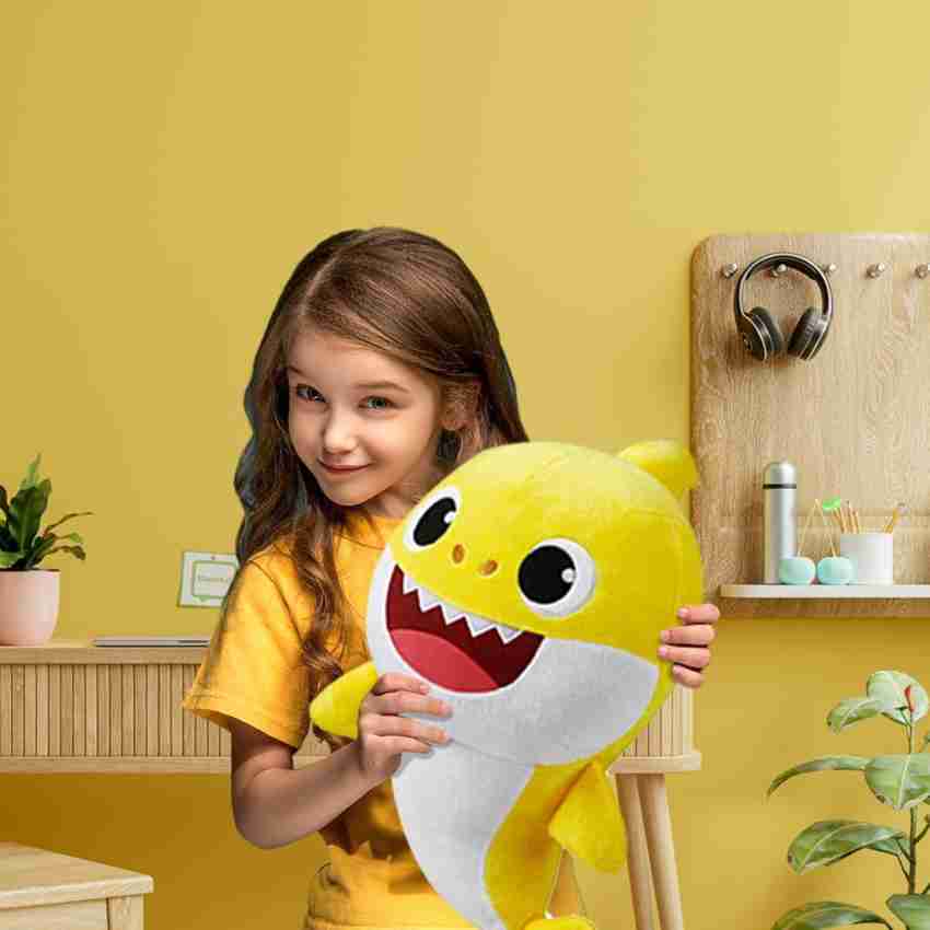 Pinkfong Baby Shark 18 Inch Cuddle & Sing for Boys & Girls 1year & Above -  18 cm - 18 Inch Cuddle & Sing for Boys & Girls 1year & Above .