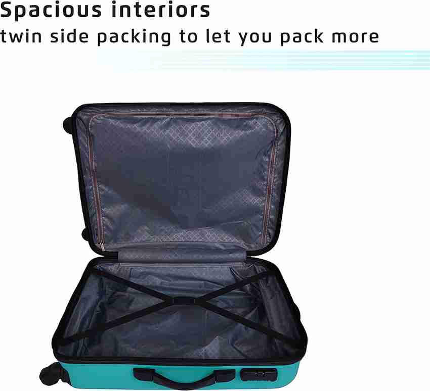 SAFARI ECLIPSE 75 Check-in Suitcase 4 Wheels - 30 inch CYAN SAFARI ECLIPSE 75 Check-in Suitcase 4 Wheels - 30 inch CYAN