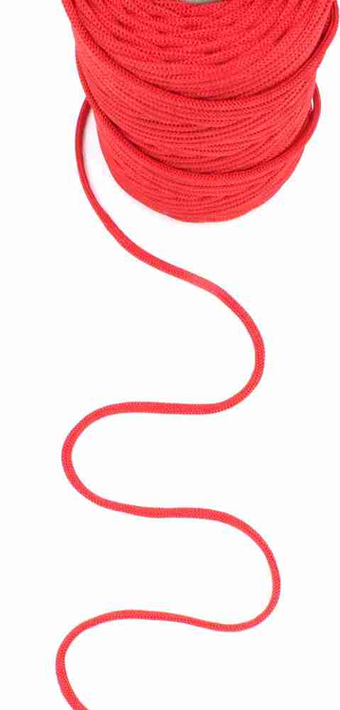 Ananta Braided/Knitted Nylon(3mm,50Mtr.)Macrame PP Knot Thread and Beading Cord  Rope. - Braided/Knitted Nylon(3mm,50Mtr.)Macrame PP Knot Thread and Beading Cord  Rope. . shop for Ananta products in India.