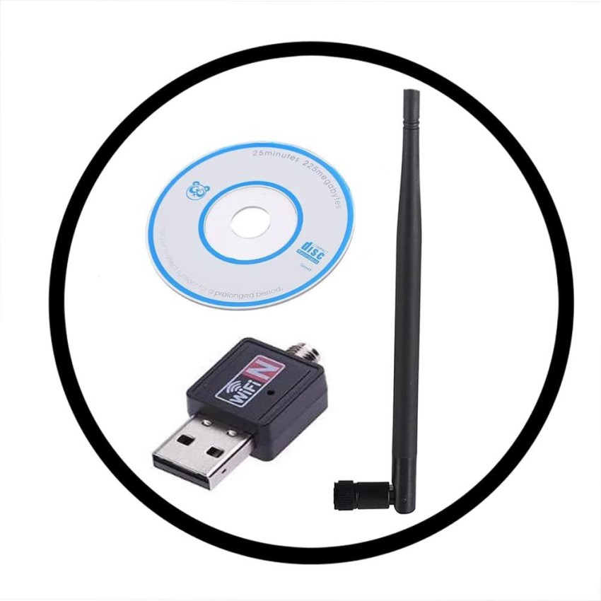 Wireless USB WiFi Adapter Dongle Network LAN Card 802.11b/g/n W/ Antenna