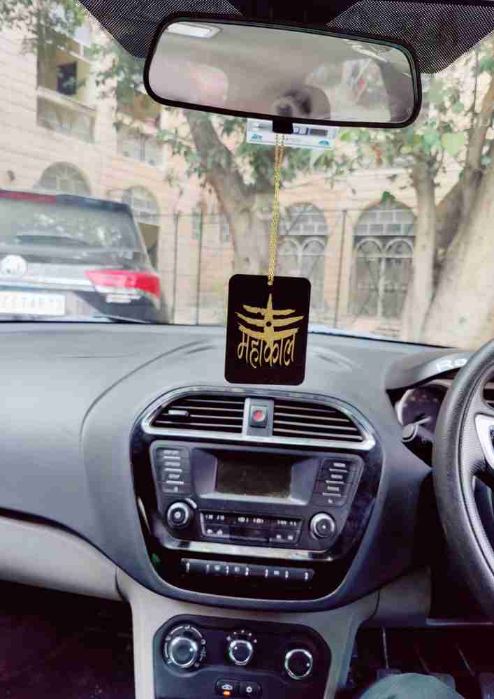 KIFAYTI KART MAHAKAAL CAR HANGING STYLISH PREMIUM QUALITY CAR