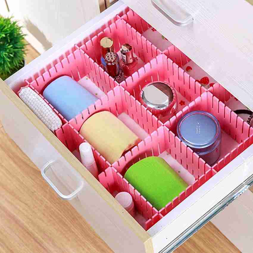 4/8 Grids Clear Acrylic Organizer Underwear Socks Drawer Storage