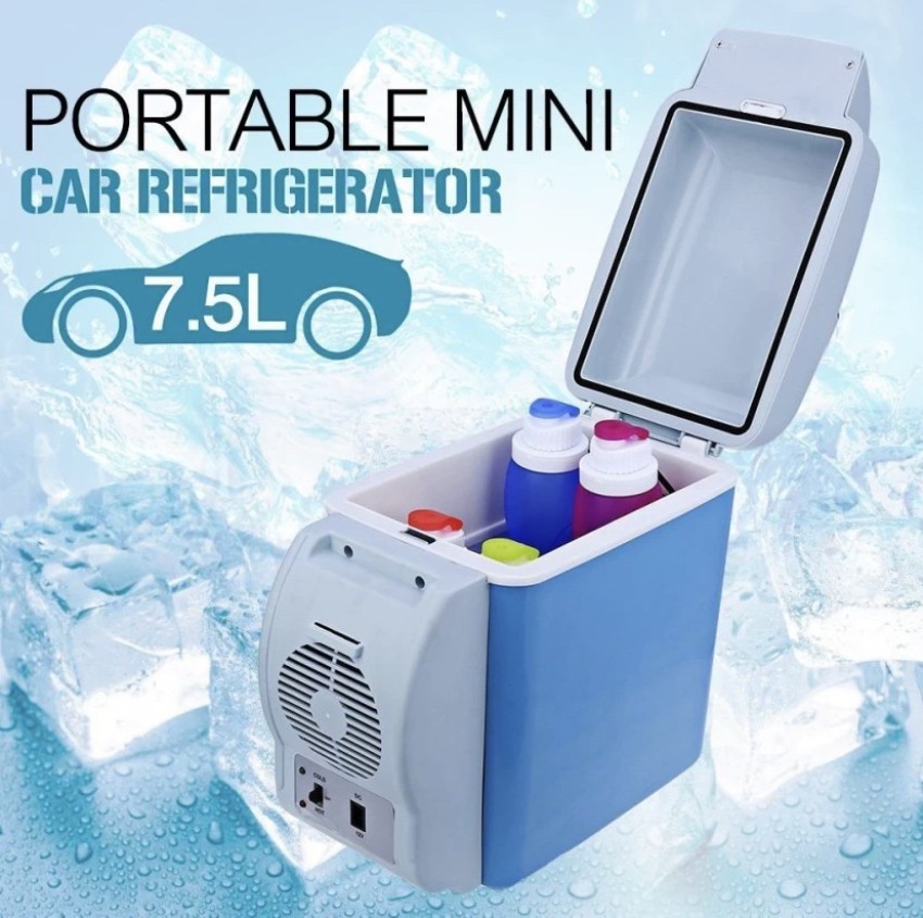KOTHIA Mini Car Refrigerator 7.5l 12v Portable Electric Fridge