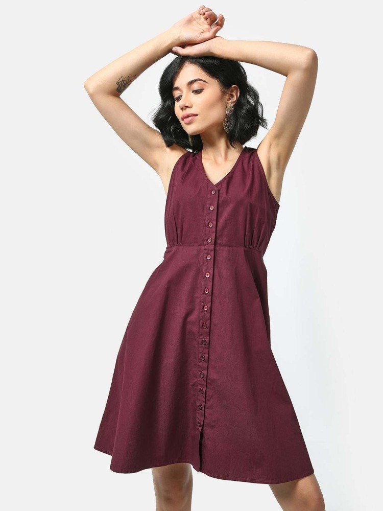 Koovs knee length outlet dresses