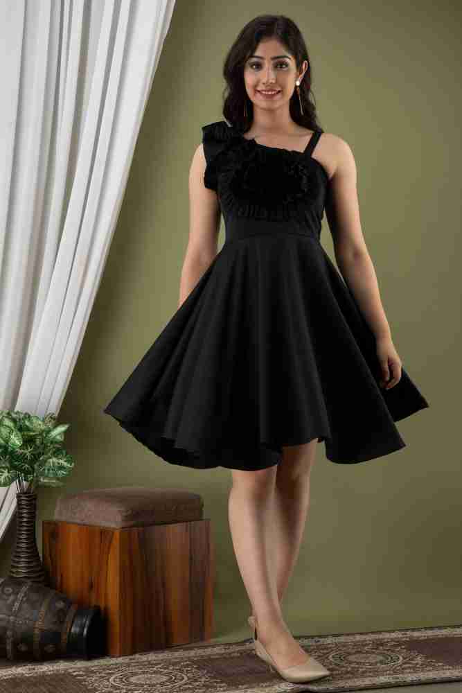 Black colour store short one piece