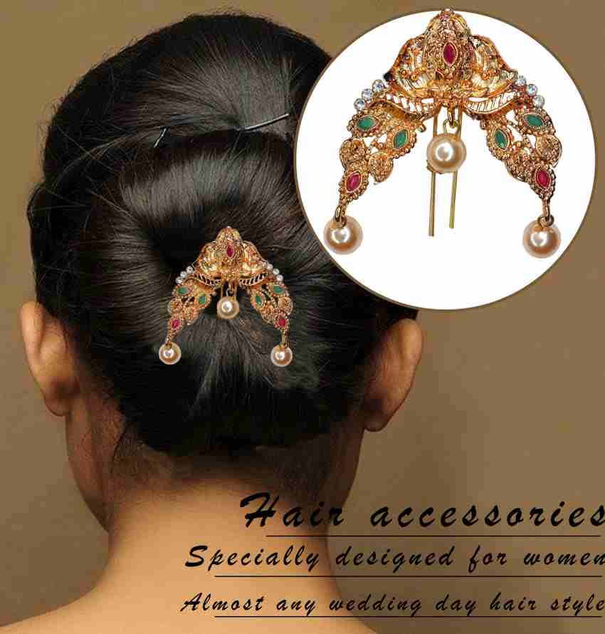 krelin Southern Ambada Juda Pin Hair Brooch Hair Jewelry Hair Decoration Accessories Hair Pin Price in India Buy krelin Southern Ambada Juda Pin Hair Brooch Hair Jewelry Hair Decoration Accessories Ha...