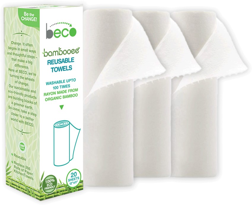 Bamboo Kitchen Cloths Pack of 2 Reusable Sustainable Eco