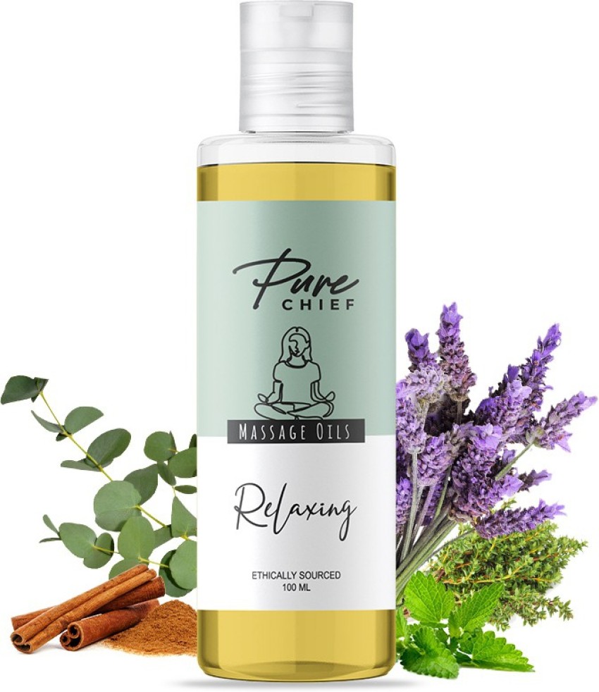 100% Pure Natural Organic Lavender Relaxing Anti Cellulite Body Skin  Massage Body Oil Sore Muscle