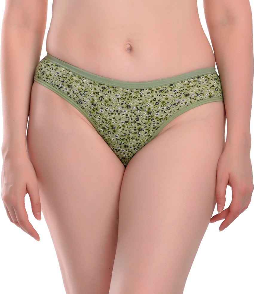 Vihira Women Hipster Green Panty - Buy Vihira Women Hipster Green Panty  Online at Best Prices in India