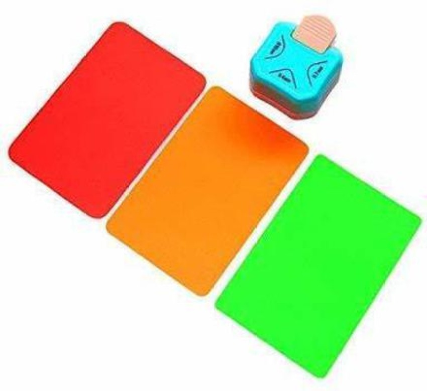 3 in 1 Corner Rounder Paper Punch (4mm 7mm 10mm) 3 Way Comer Cutter Paper  Craft