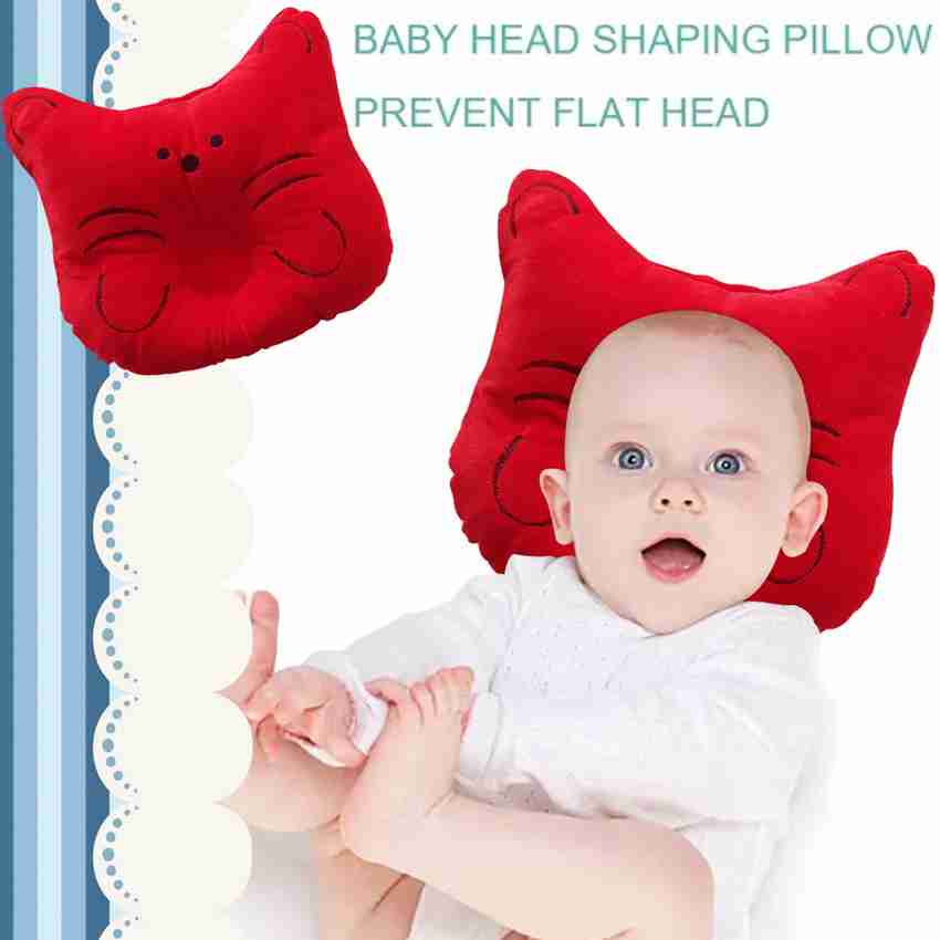 GASP CAT shape pillow for round shape baby head Microfibre Animals