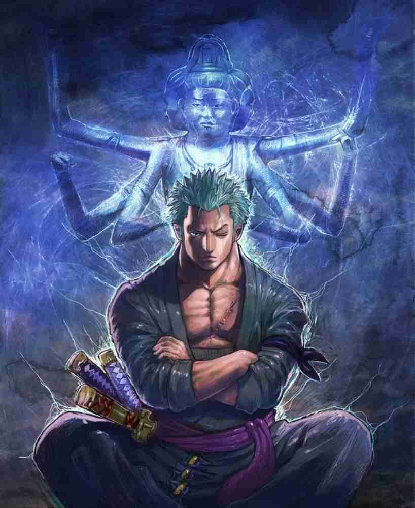Roronoa Zoro One Piece Anime Show Matte Finish Poster Paper Print -  Animation & Cartoons posters in India - Buy art, film, design, movie,  music, nature and educational paintings/wallpapers at