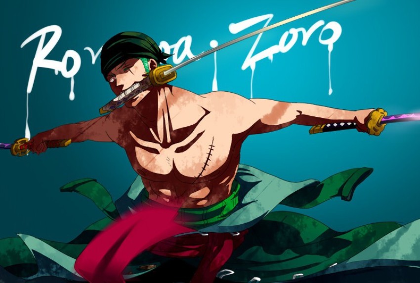 One Piece Zoro Anime One Piece Hd Art Matte Finish Poster Paper Print -  Animation & Cartoons posters in India - Buy art, film, design, movie,  music, nature and educational paintings/wallpapers at