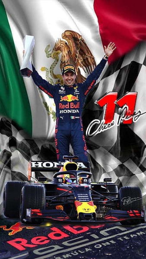 Checo Perez Red Bull Red Bull Racing Formula 1 Sergio Perez Matte