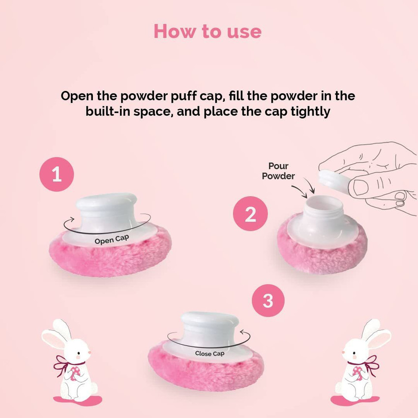 Feather shop powder puff