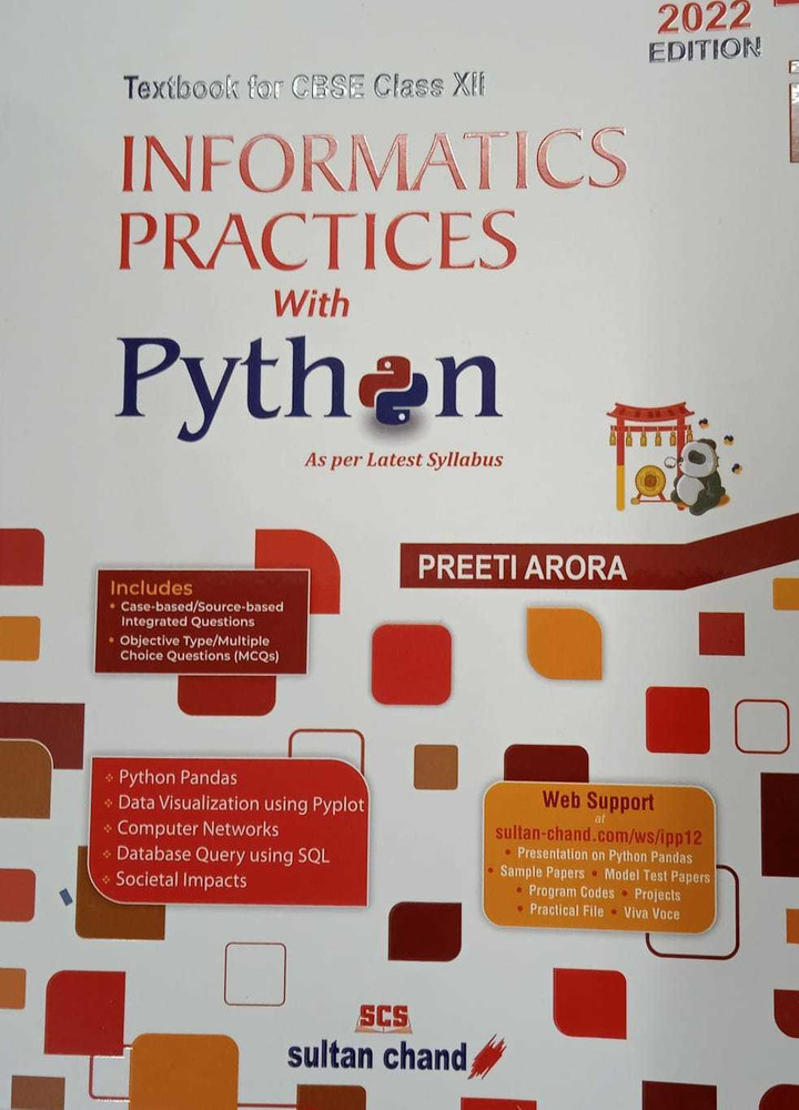 Informatics Practices With Python A Textbook For CBSE Class
