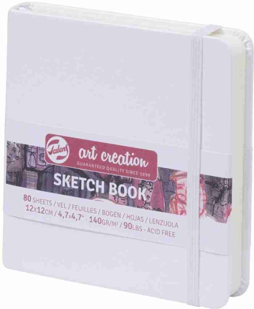 Buy Royal Talens Art Creation Hardback Sketchbook 80 Sheets 21x14.8cm Red  Online in India 