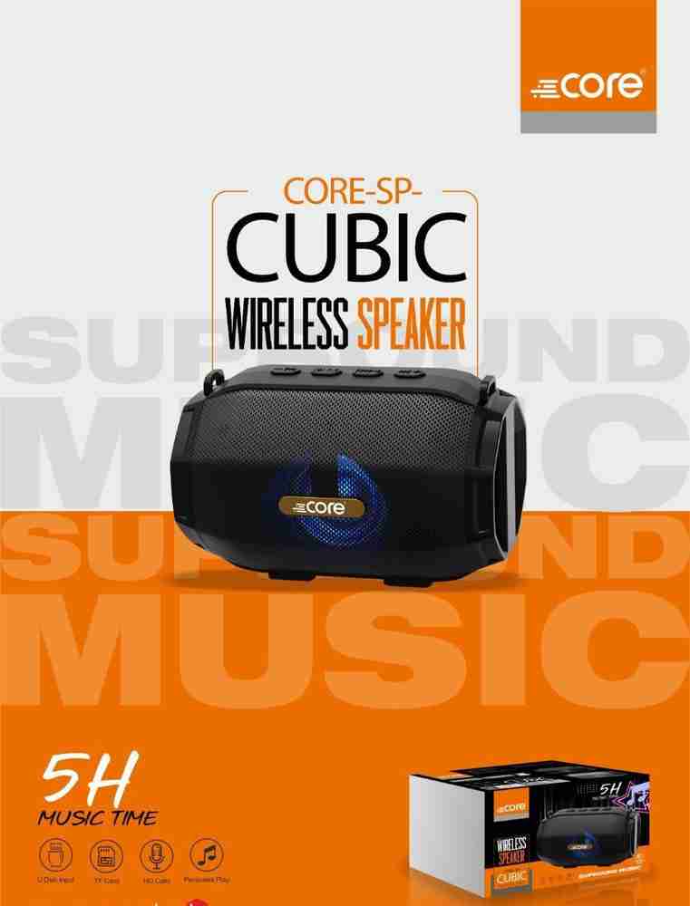 Core bass wireless led speaker sale