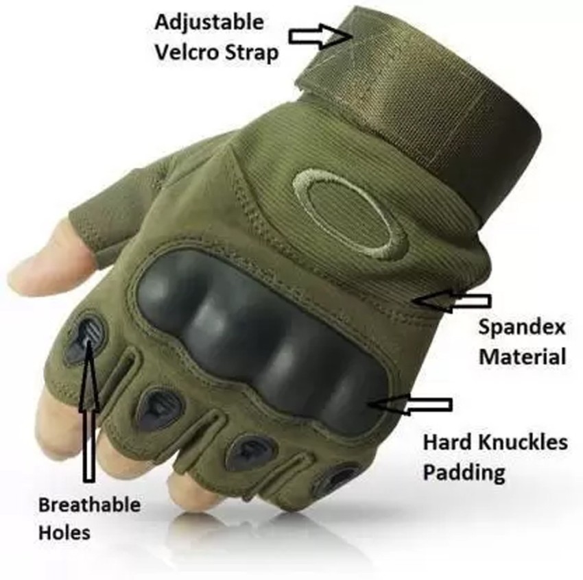 malvina Tactical Gloves Men Half Finger Outdoor Fingerless Climbing Gloves  - Buy malvina Tactical Gloves Men Half Finger Outdoor Fingerless Climbing  Gloves Online at Best Prices in India - Cycling