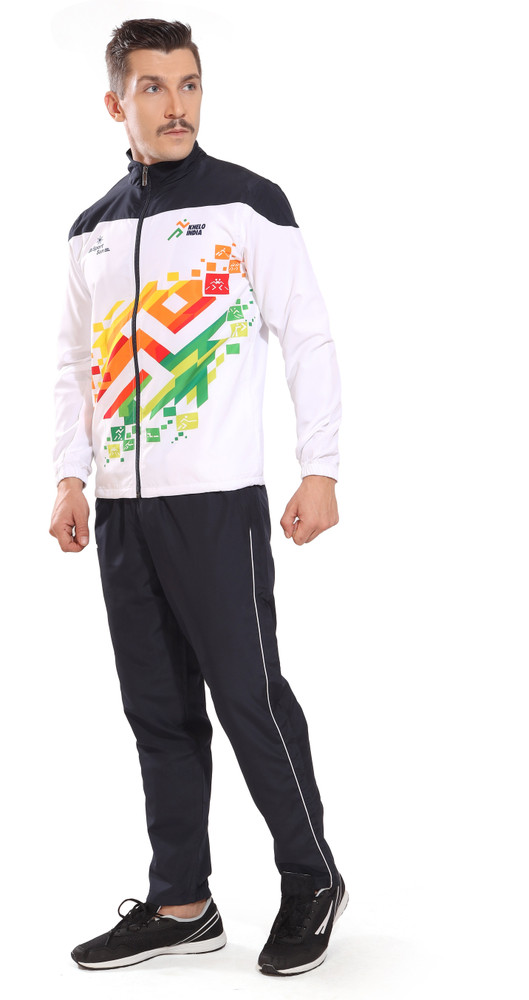 Sport sun sales navy polyester tracksuit