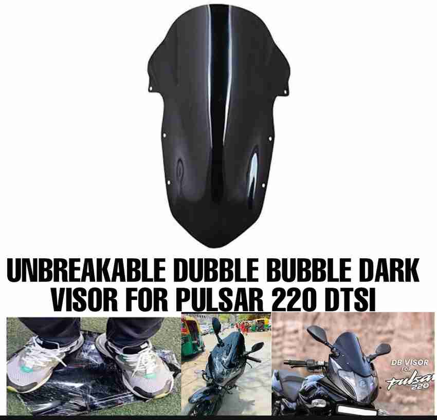 Pulsar 220 best sale bubble visor online