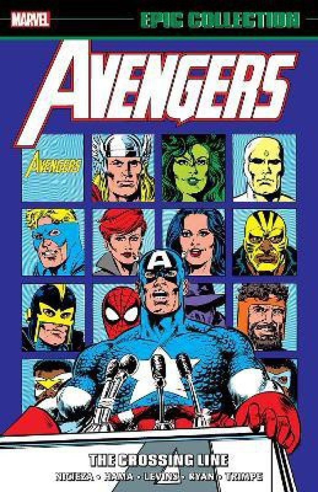 Avengers Epic Collection: The Crossing Line: Buy Avengers Epic Collection:  The Crossing Line by Nicieza Fabian at Low Price in India 