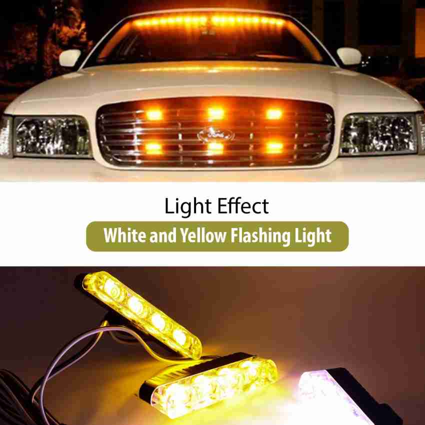 Car deals strobe lights