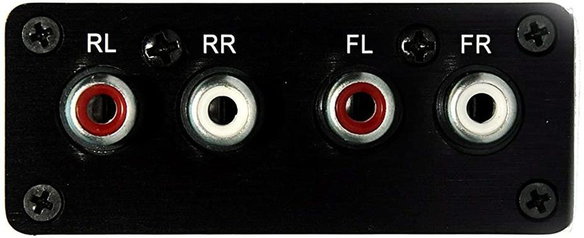 Car audio high on sale to low converter