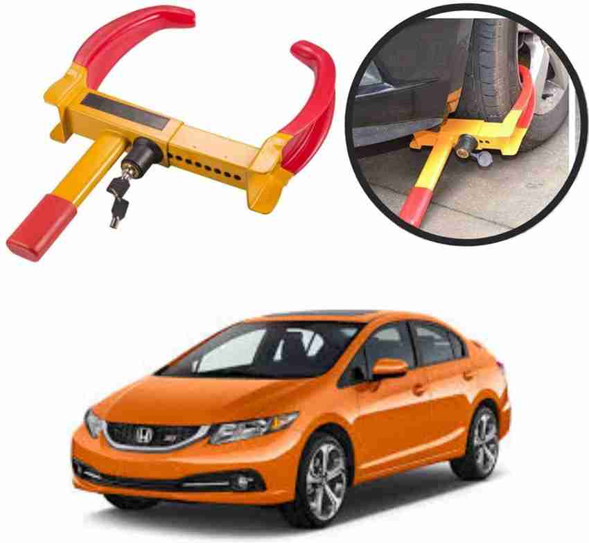 Oshotto Anti Theft Wheel Tyre Lock Clamp For HONDA CIVIC OLD