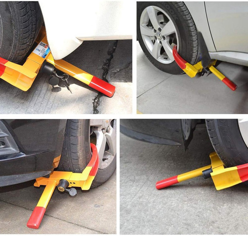 Tyre sales lock clamp