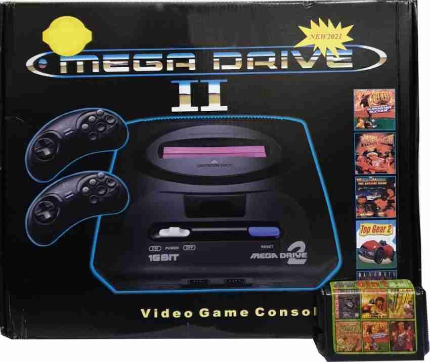 New sega mega drive 2 16 bit shop tv video game with 350 inbuilt games