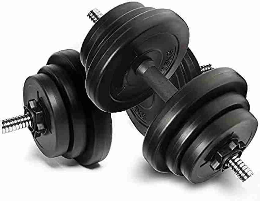 Gym rubber dumbbell discount set