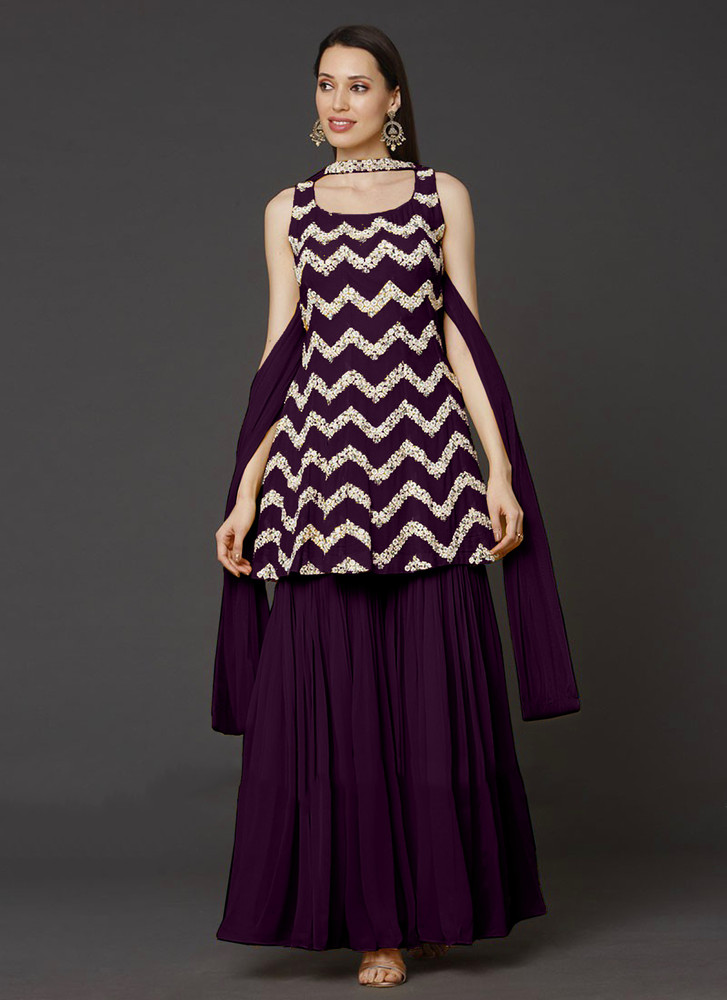 SANCIA Women Kurta Sharara Set - Buy SANCIA Women Kurta Sharara Set Online  at Best Prices in India | Flipkart.com