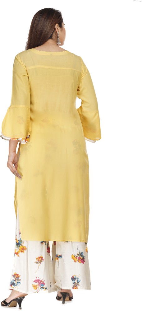 Bell sleeves kurti flipkart best sale