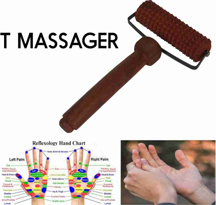 Wooden Hand & Palm Roller, Hand Massager