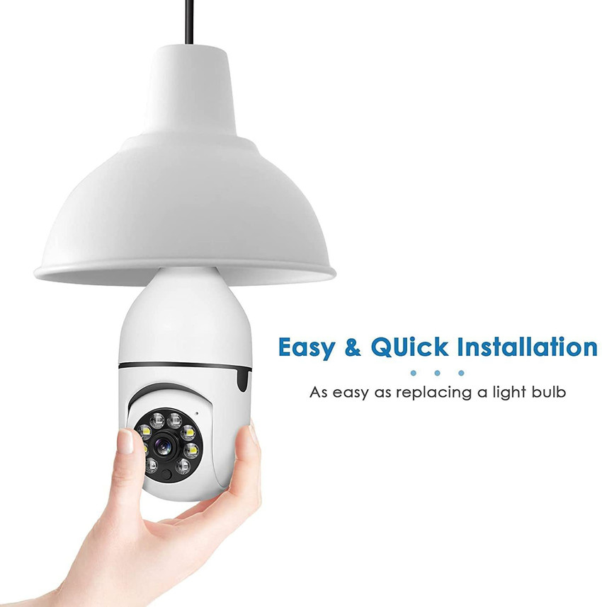 Twixxle WiFi Outdoor CCTV Bulb Camera Security Camera Price in