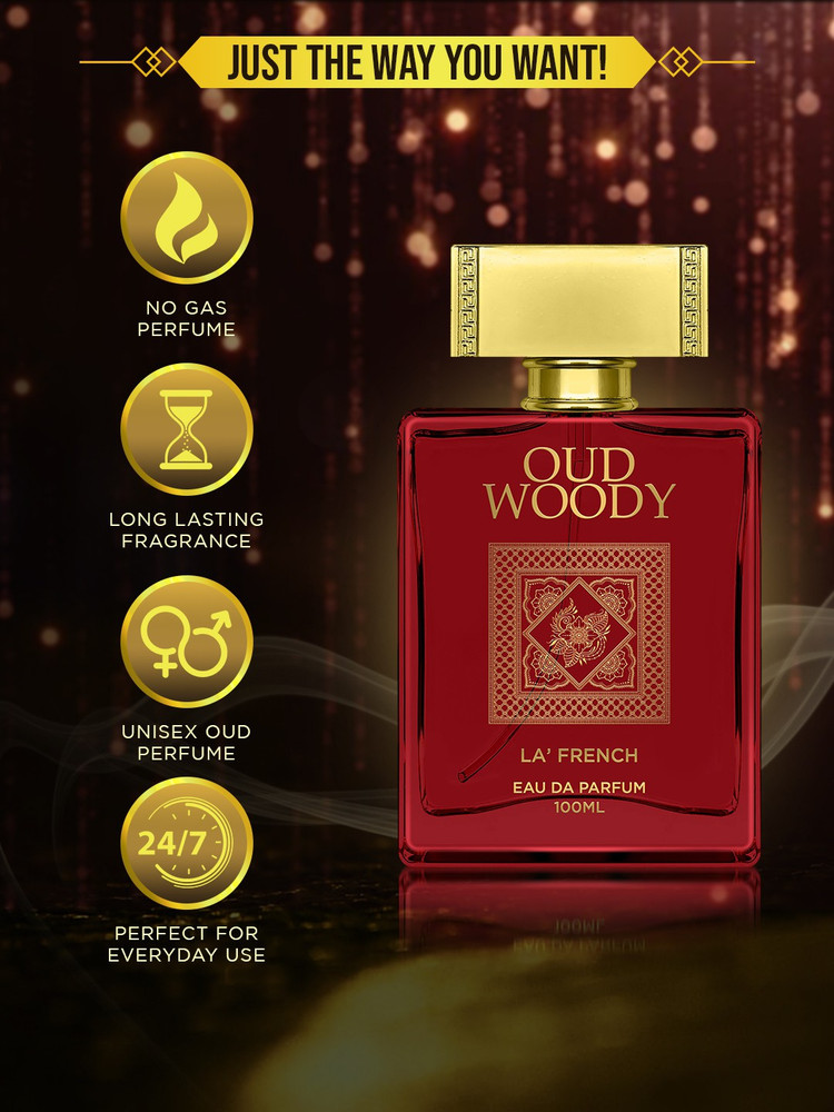Buy La French Oud Woody Parfum with Long Lasting Fragrances