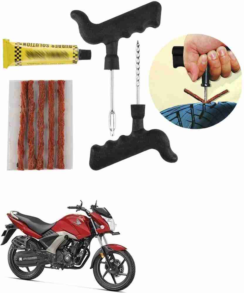 Znee Smart ZSX PUNTURE KIT 5T Honda CB Unicorn 160 Tubeless Tyre Puncture Repair Kit Price in India Buy Znee Smart ZSX PUNTURE KIT 5T Honda CB Unicorn 160 Tubeless Tyre Puncture Repair Kit online at F...