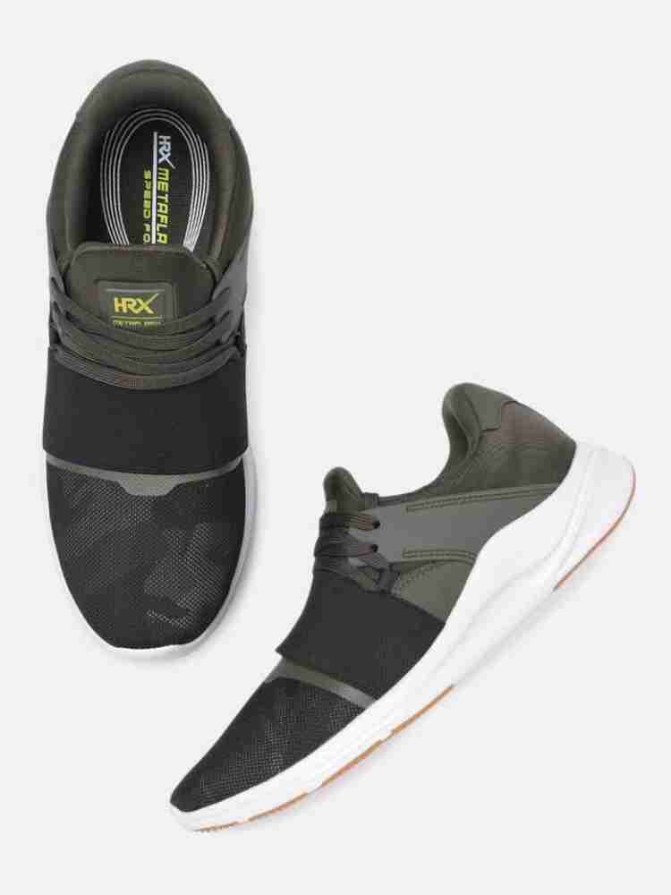 Hrx olive cheap green shoes