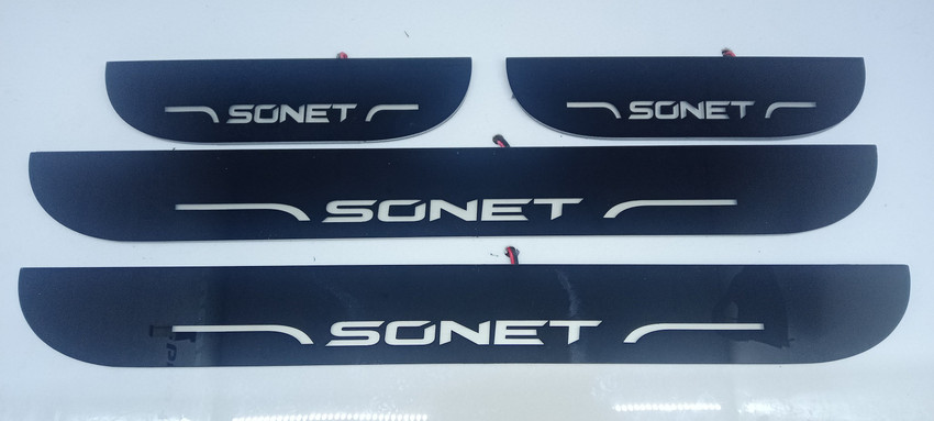 Kia sonet door sill guard sale
