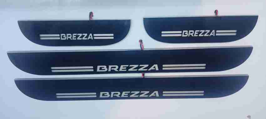 DIAMOND SAJAWAT CAR BREZZA CAR ACCESSORIES FOOT STEP DOOR SILL