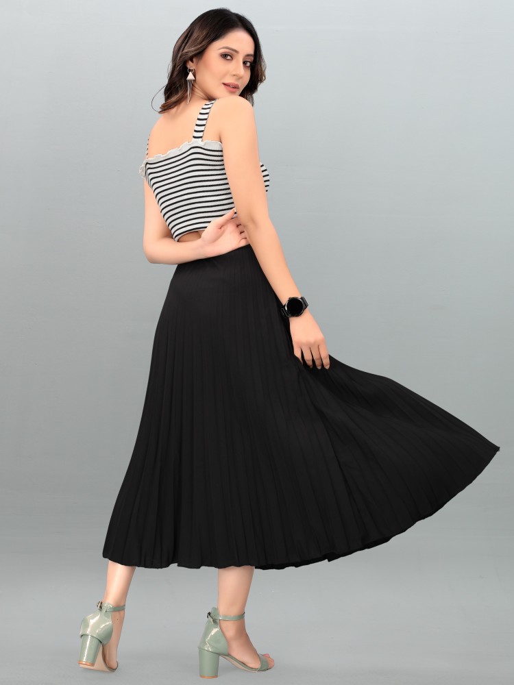 Flipkart hot sale midi skirt